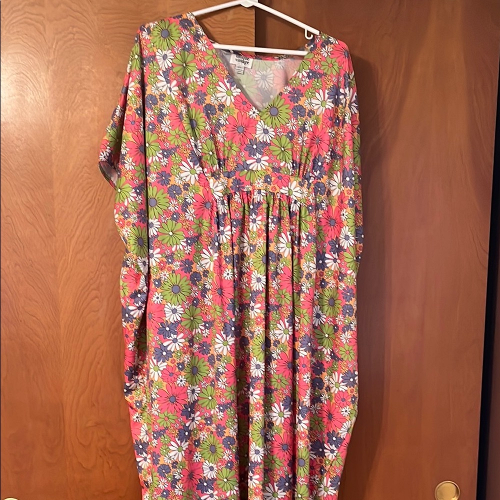 Floral V-Neck Kimono